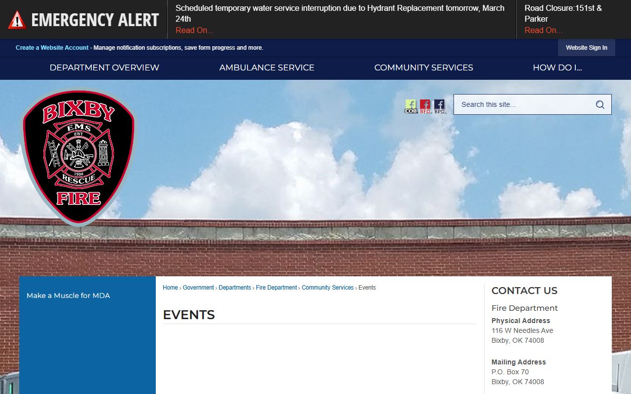 Bixby police records