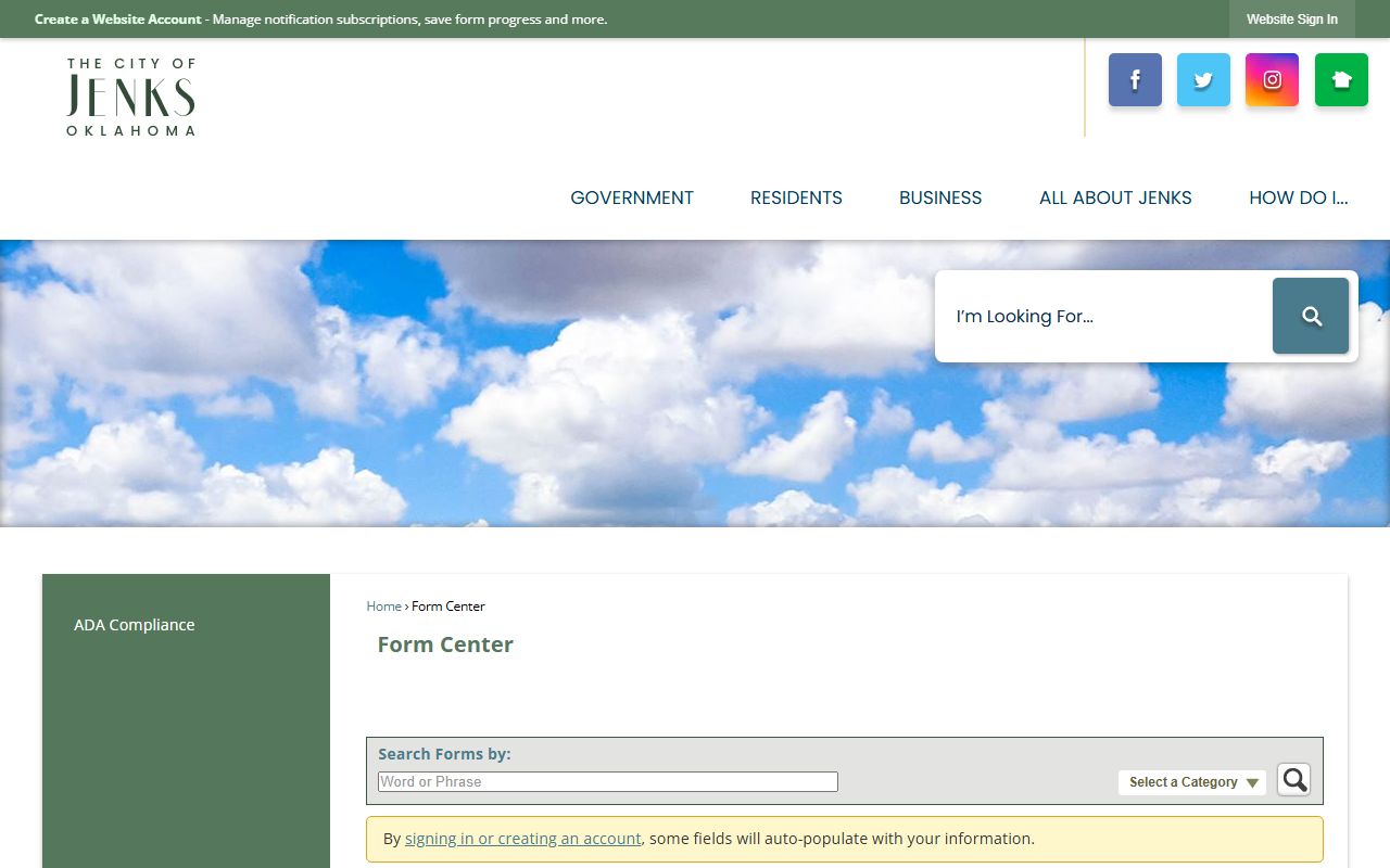 Jenks police records