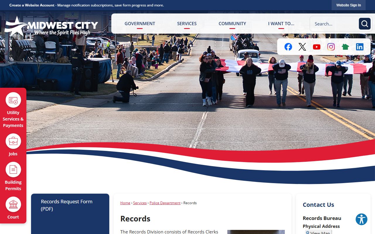 Midwest City police records