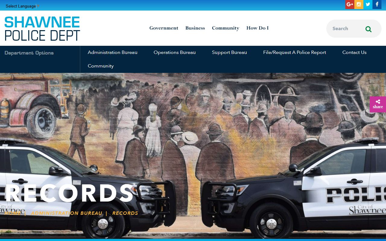 Shawnee police records