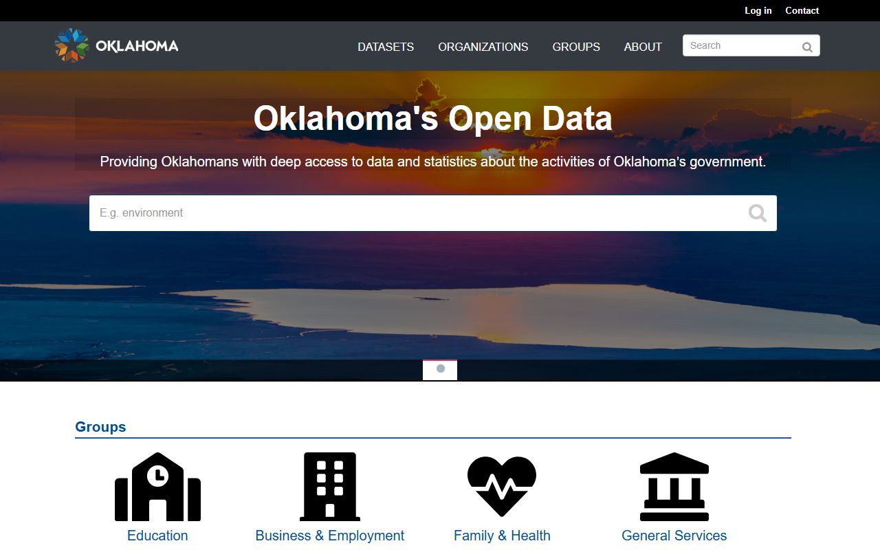 Oklahoma open data portal police records